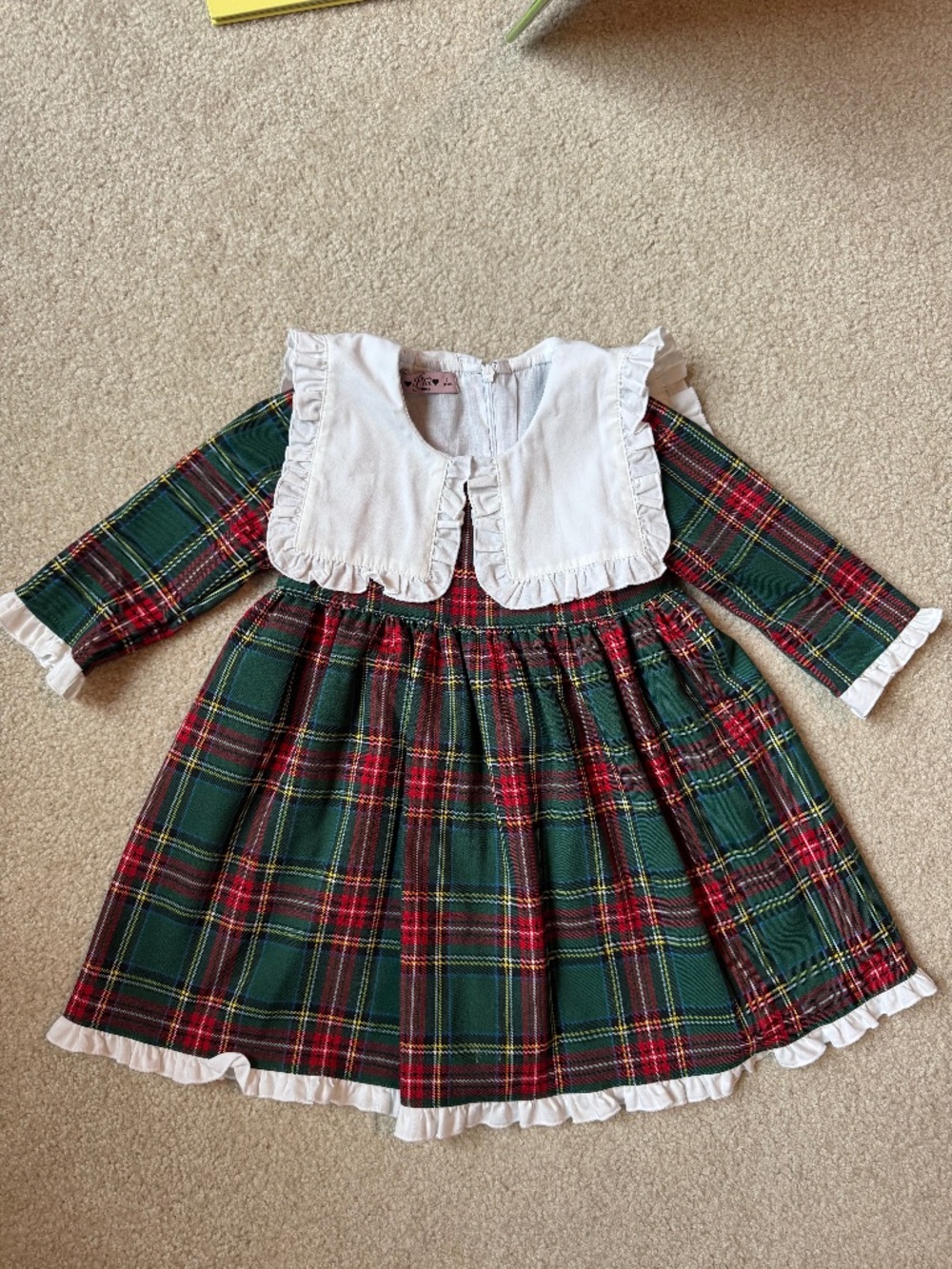 Phi Clothing Tartan Holiday Dress size 2 years